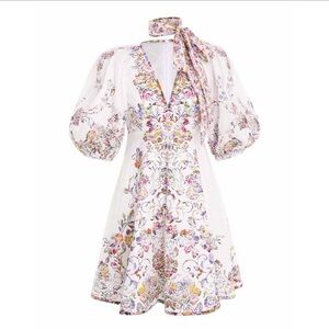 Zimmermann PRIMA DAY Floral  MINI DRESS. Size: 6